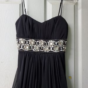 B. Darlin Black Prom Dress